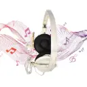Foldable DJ Style Wired Headphones with Mic