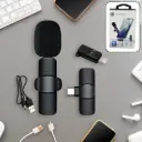 Intelligent Noise Cancelling Live Streaming Clip on Microphone for Type-C