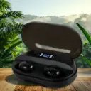 Tws Dual Pairing Earbuds with Mic Advanced ENC, Long Playtime Headset